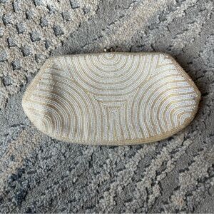 Vintage RICHERE Beaded Purse Evening Bag Clutch 1960's Japan Coin Purse Kisslock